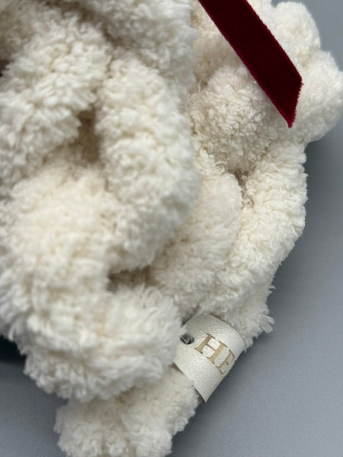 Hera Bag Schmusetuch für Babys aus Chenille in Creme