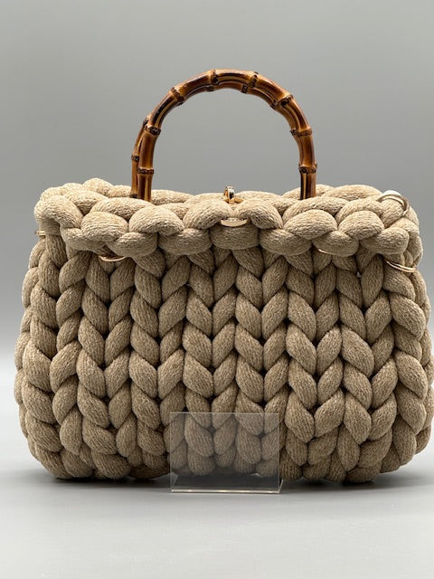 Hera Bag Chenille Elfenbein