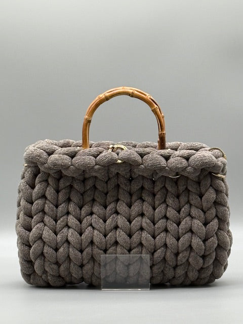 Hera Bag Chenille Dunkelgrau
