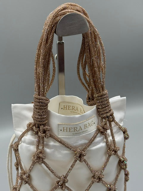 Hera Bag Sparkly Champagner