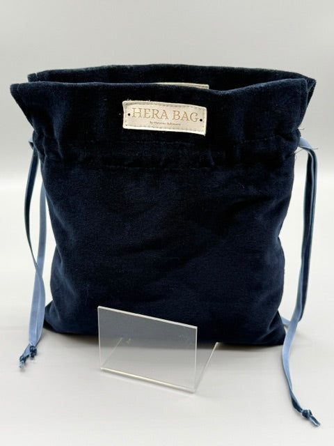 Wende-Innentasche für die Hera Bag Sparkly Samt/Kunstfell