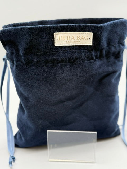 Wende-Innentasche für die Hera Bag Sparkly Samt/Kunstfell