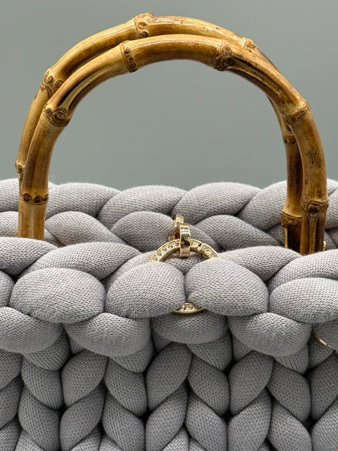 Hera Bag Premium Baumwolle Eisengrau
