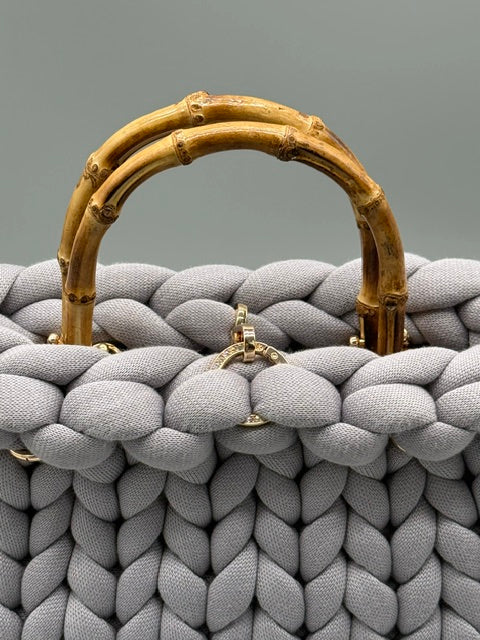 Hera Bag Premium Baumwolle Eisengrau