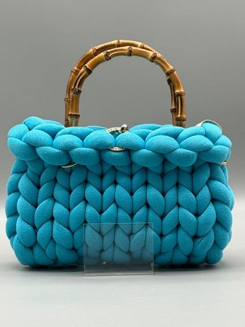 Hera Bag Premium Baumwolle Lichtblau
