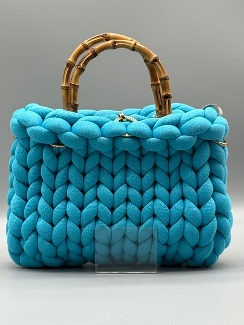 Hera Bag Premium Baumwolle Lichtblau