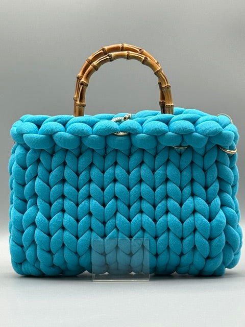 Hera Bag Premium Baumwolle Lichtblau