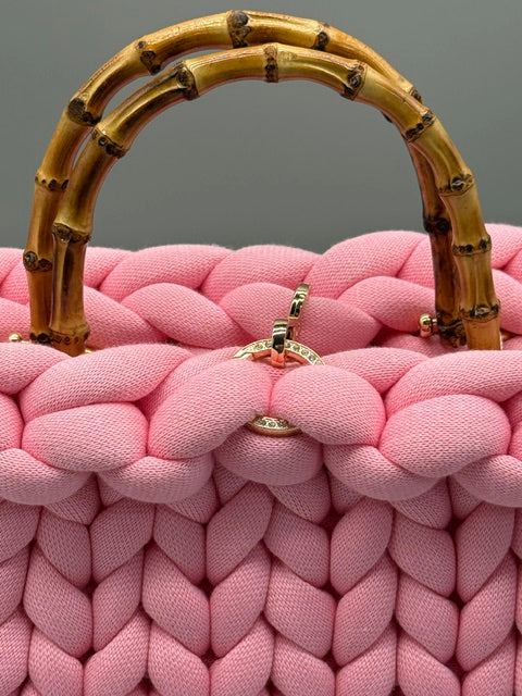 Hera Bag Premium Baumwolle Hellrosa