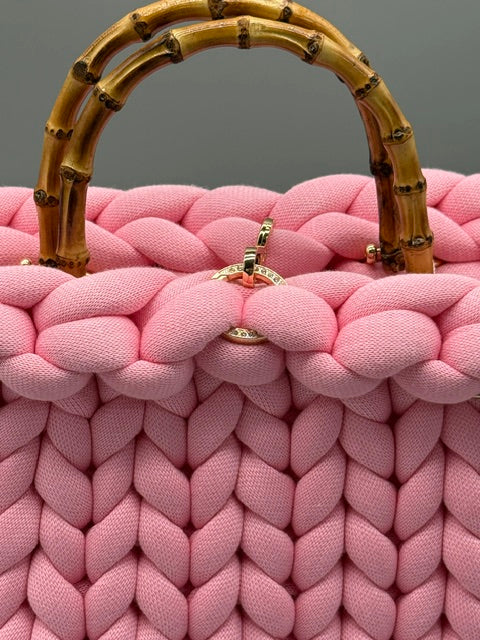 Hera Bag Premium Baumwolle Hellrosa
