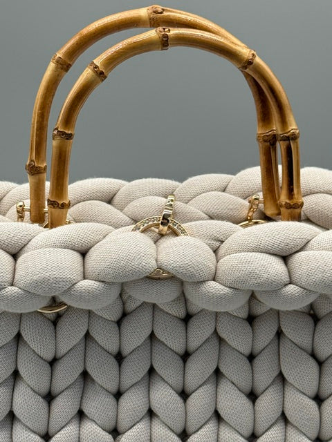 Hera Bag Premium Baumwolle Elfenbein