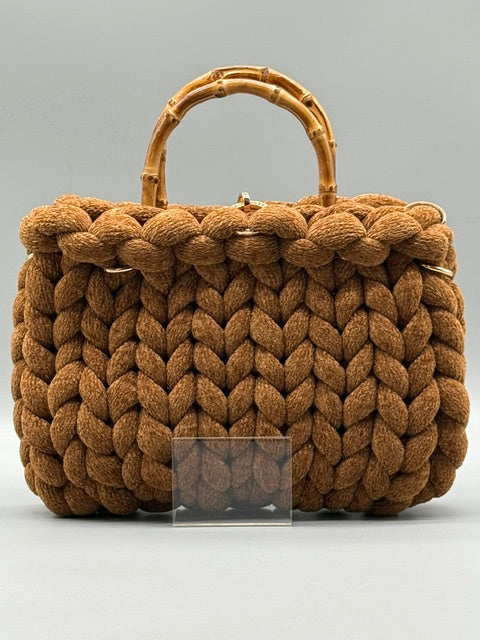 Hera Bag Chenille Zimt