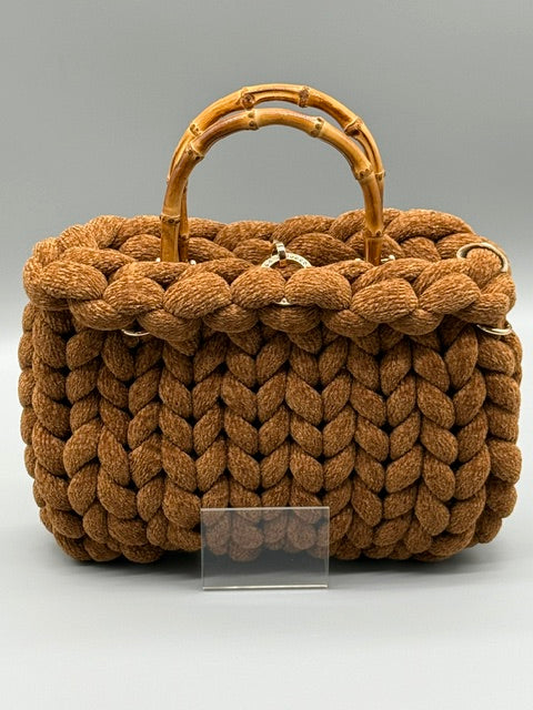 Hera Bag Chenille Zimt