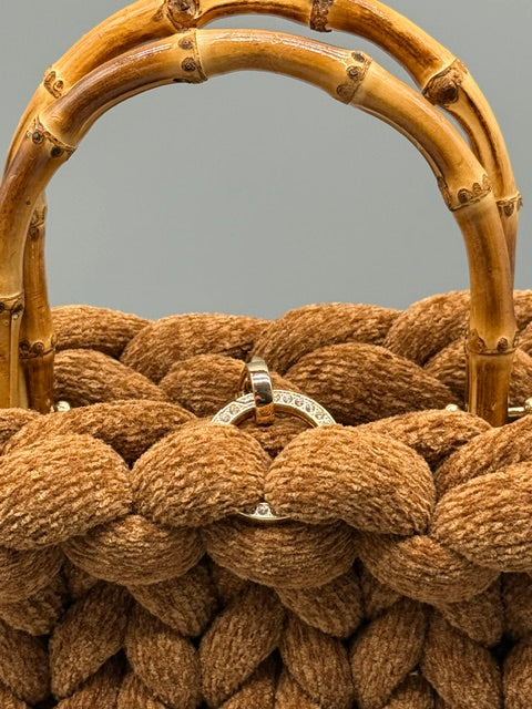 Hera Bag Chenille Zimt