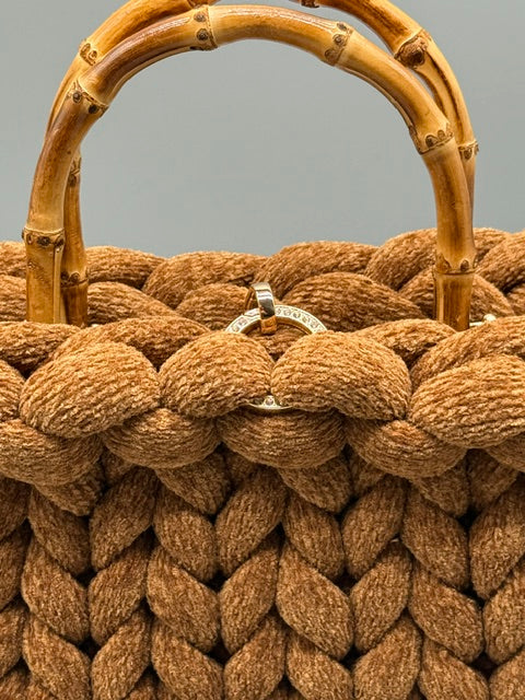 Hera Bag Chenille Zimt