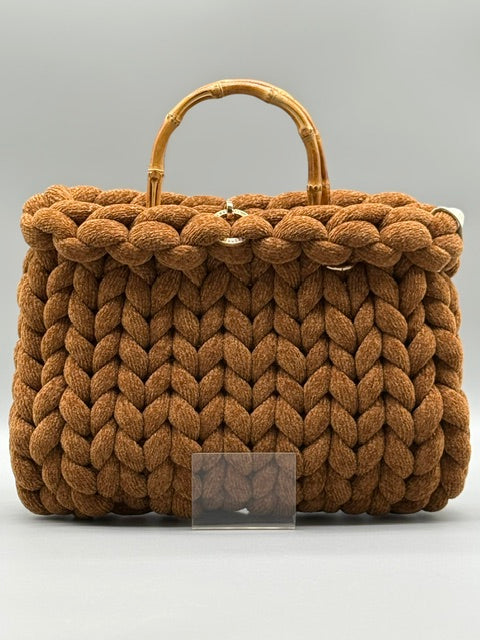 Hera Bag Chenille Zimt