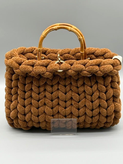 Hera Bag Chenille Zimt
