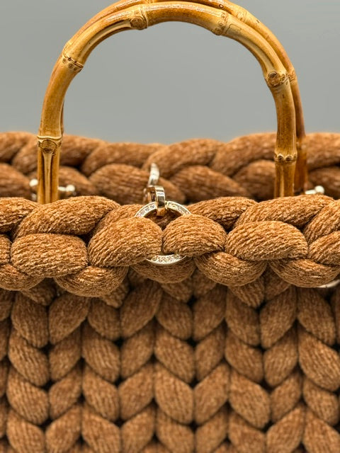 Hera Bag Chenille Zimt