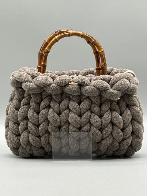 Hera Bag Chenille Dunkelgrau