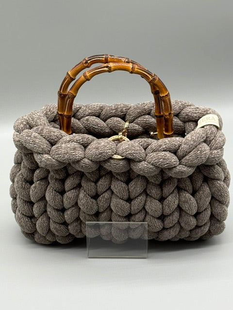 Hera Bag Chenille Dunkelgrau