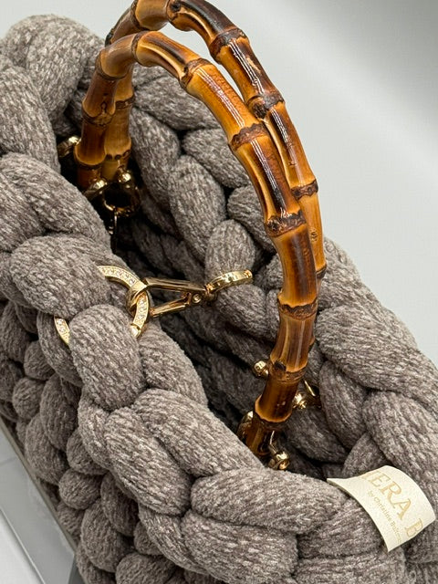 Hera Bag Chenille Dunkelgrau