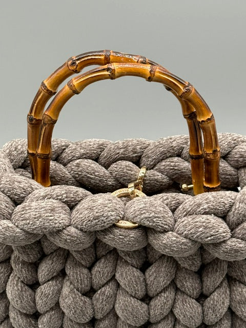 Hera Bag Chenille Dunkelgrau