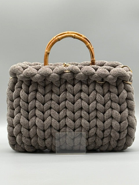 Hera Bag Chenille Dunkelgrau