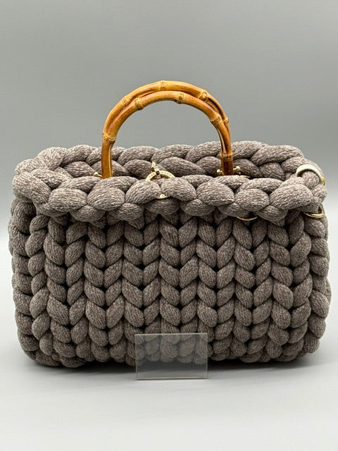 Hera Bag Chenille Dunkelgrau