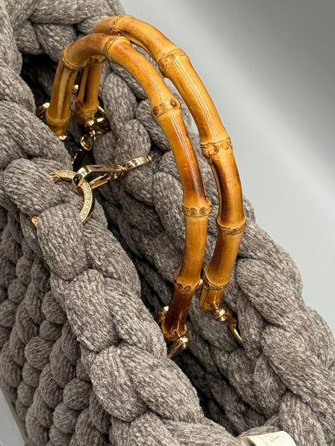 Hera Bag Chenille Dunkelgrau