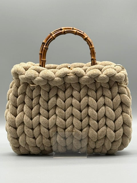 Hera Bag Chenille Elfenbein