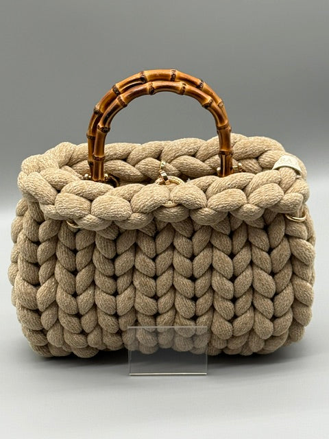 Hera Bag Chenille Elfenbein