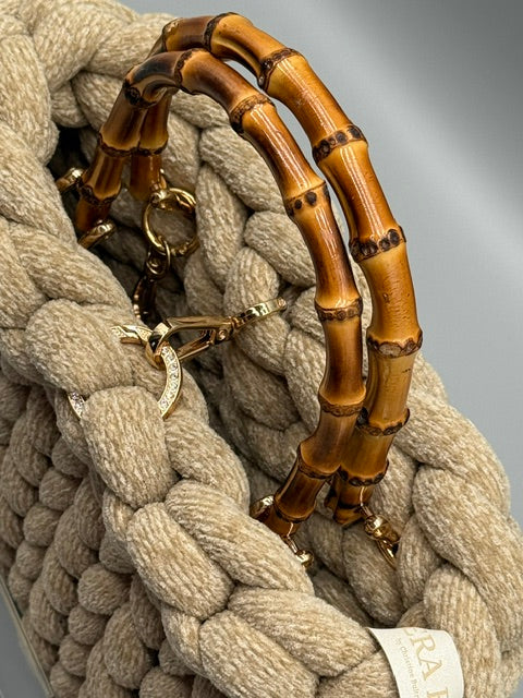 Hera Bag Chenille Elfenbein