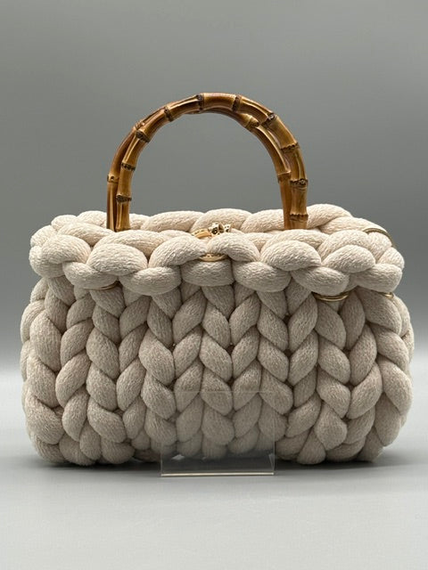 Hera Bag Chenille Creme