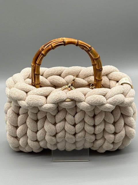 Hera Bag Chenille Creme