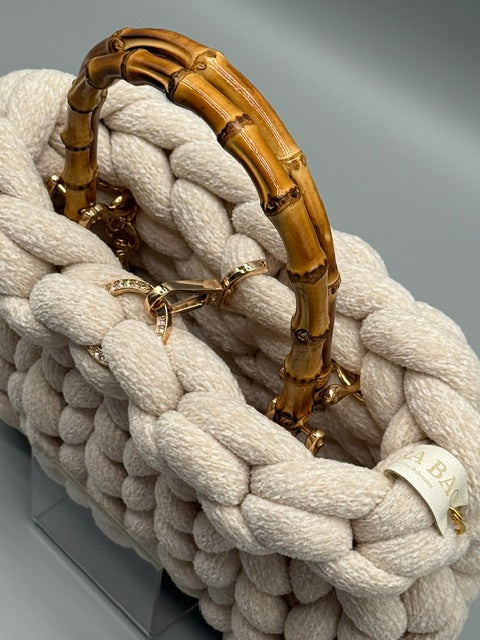 Hera Bag Chenille Creme