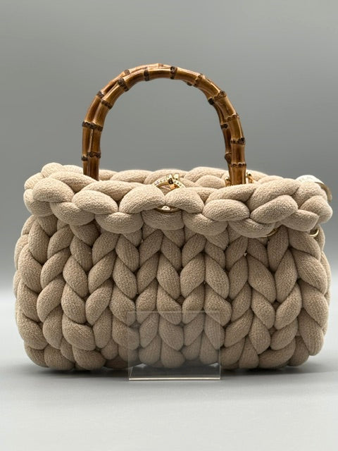 Hera Bag Chenille Sand