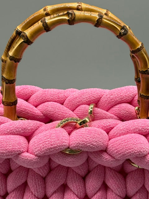 Hera Bag Chenille Rose