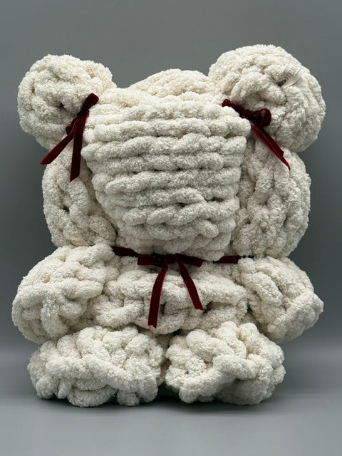 Hera Bag Babydecke aus Chenille in Creme