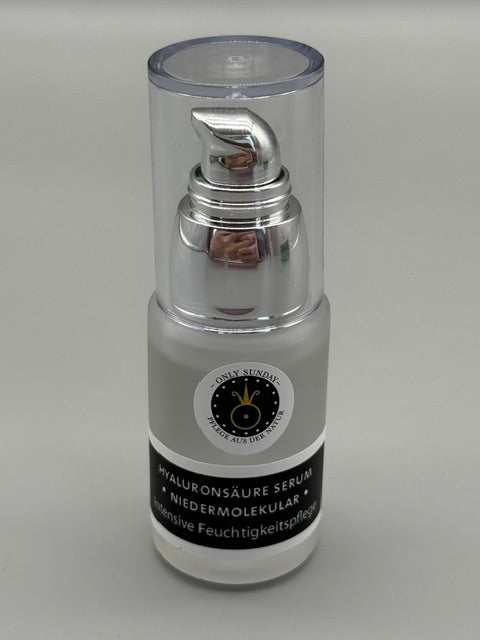 Only Sunday Serum mit Hyaluron für mehr Feuchtigkeit der Haut, 30 ml