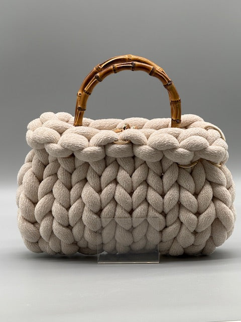 Hera Bag Chenille Creme