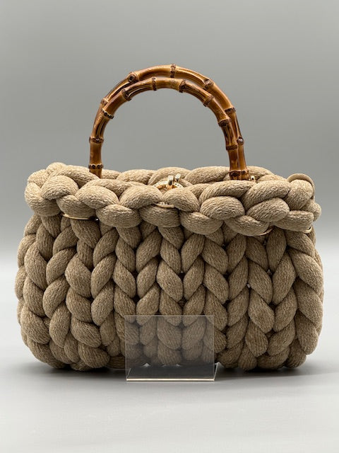 Hera Bag Chenille Elfenbein