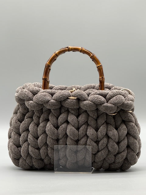Hera Bag Chenille Dunkelgrau