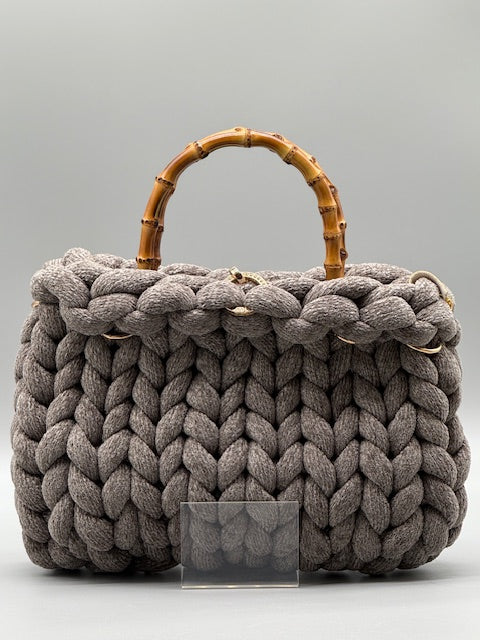 Hera Bag Chenille Dunkelgrau