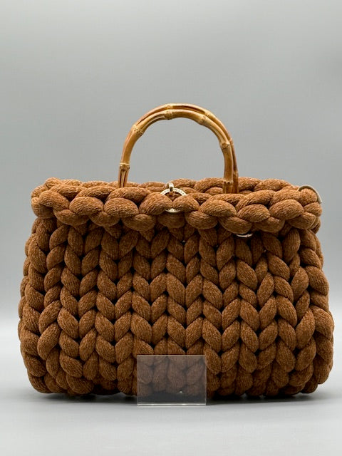 Hera Bag Chenille Zimt