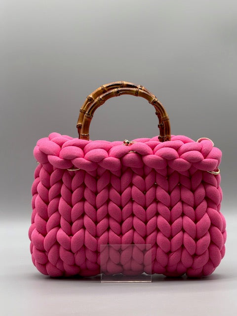 Hera Bag Premium Baumwollgarn Pink