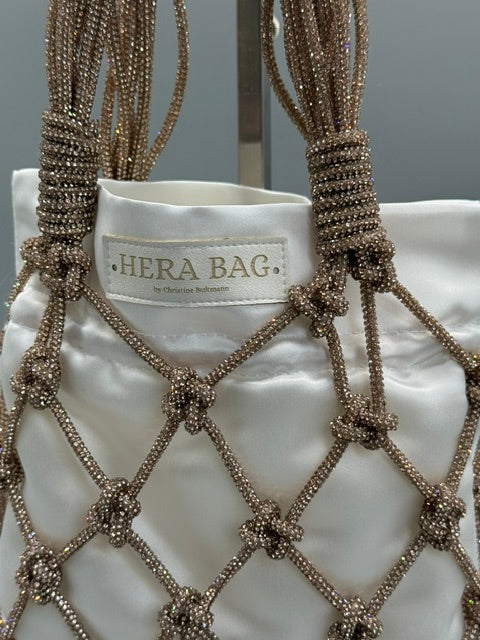 Hera Bag Sparkly Champagner